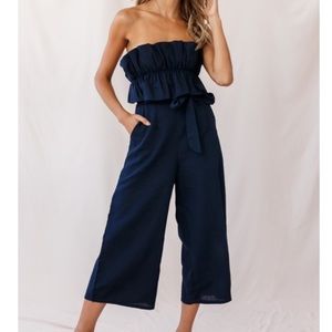 Navy Jumpsuit